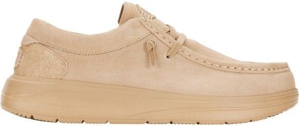 HEYDUDE - Wally Comf Suede - Instapper - Tan - Suède Bovenwerk, EVA-loopzool