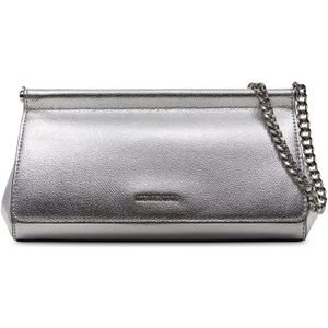 Michael Kors Carmine clutch zilver