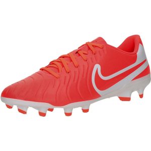 Nike Tiempo Legend 10 Club Gras / Kunstgras Voetbalschoenen (MG) Felrood Wit