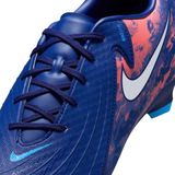Nike - Phantom Gx Ii Academy - Voetbalschoenen - Blauw - Vaste-nop