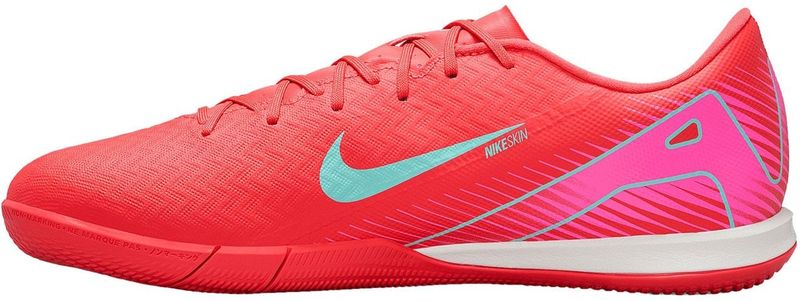 Nike - Zoom Mercurial Vapor 16 Academy - Zaalvoetbalschoenen - Rood Turquoise Roze - Synthetisch Materiaal
