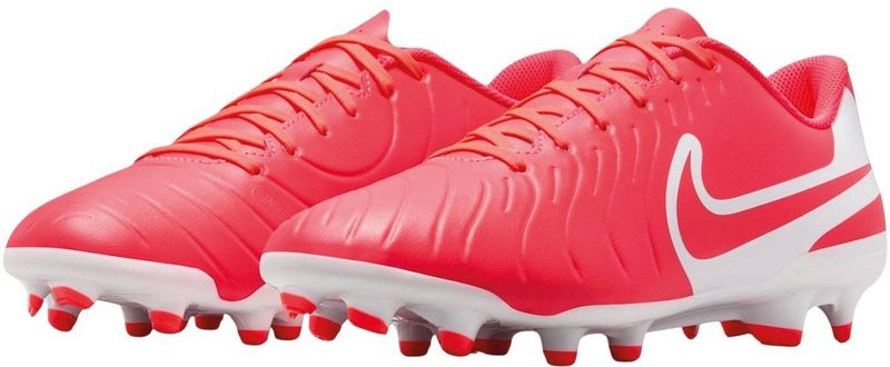 Nike Tiempo Legend 10 Club MG - Uniseks Voetbalschoenen - Hot Lava/Wit