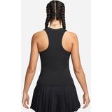 NikeCourt Advantage Dri-FIT tennistanktop voor dames - Zwart