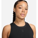 NikeCourt Advantage Dri-FIT tennistanktop voor dames - Zwart