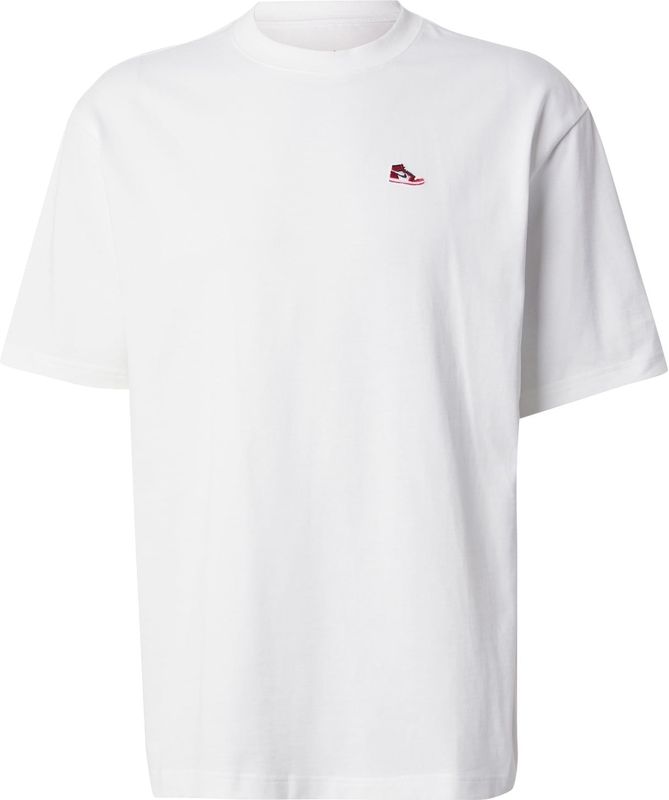 Jordan - Sneaker Patch - T-shirt - Wit - Katoen Jersey