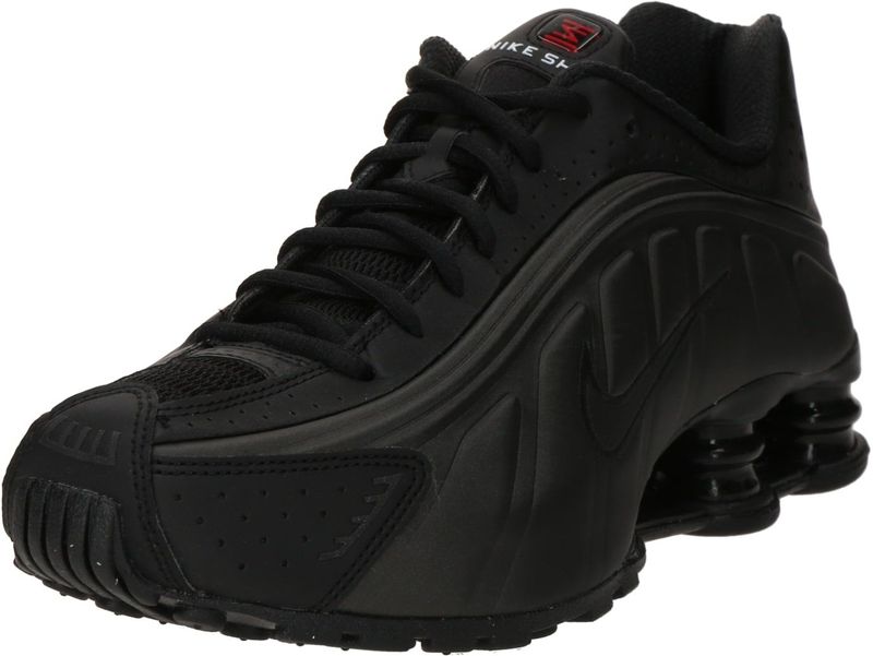 Nike - Shox R4 - Damesschoenen - Zwart - Synthetisch Materiaal