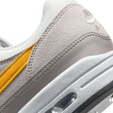 Nike - Air Max 1 Essential - Sneakers - Wit - Lichtgrijs - Geel