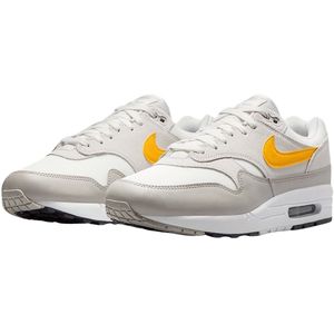 Nike - Air Max 1 Essential - Sneakers - Wit - Lichtgrijs - Geel