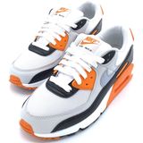 Nike - Air Max 90 - Sneakers - Wit - Leer, Textiel