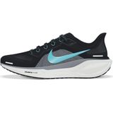 Nike - Pegasus 41 - Hardloopschoenen - Zwart - Ademend Synthetisch Mesh, Neutrale Afwikkeling, Betere Demping