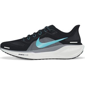 Nike - Pegasus 41 - Hardloopschoenen - Zwart - Ademend Synthetisch Mesh, Neutrale Afwikkeling, Betere Demping