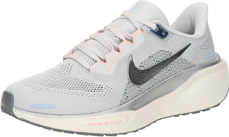 Nike - Pegasus 41 - Hardloopschoenen - Grijs - Lichtgewicht Geweven Mesh