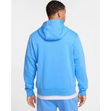 Nike sportswear club fleece full zip hoodie in de kleur zwart