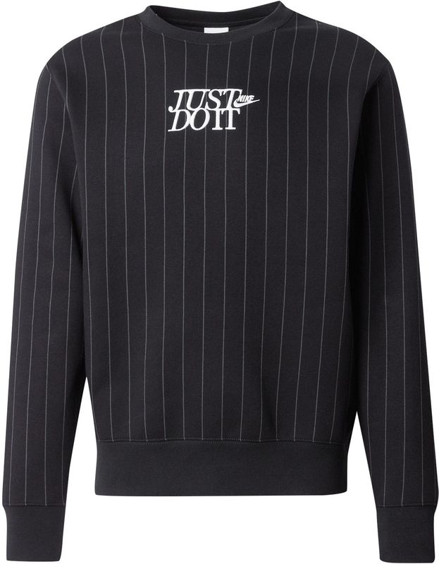 Nike - HJ2157-010 - Fleece T-shirt - Zwart - 80% Katoen, 20% Polyester