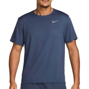 Nike Miler Dri-FIT UV Heren T-shirt - Kleur Blauw - Lichtgewicht en Ademend
