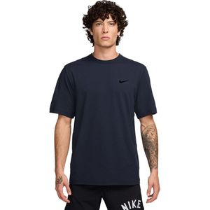Nike - Hyverse Dri-Fit - T-shirt - Blauw-Multicolour - 100% Polyester, UV-Bescherming