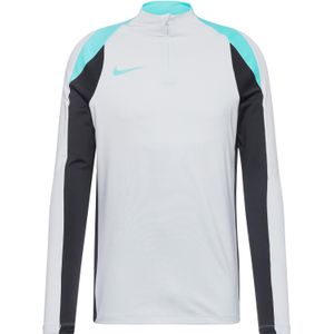 Nike Strike Dri-FIT voetbaltrainingstop met halflange rits voor heren - Grijs
