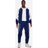 Nike - Strike+ Woven Trainingsbroek - Donkerblauw - Paars Lichtoranje