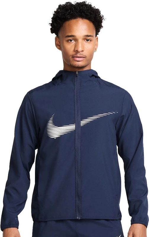 Nike - Form Dri-FIT Jack - Marine - Voor Hardlopen en Trainen