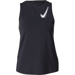 Nike - One Swoosh Dri-FIT - Sporttop - Luchtdoorlatend - Zwart - Polyester