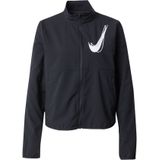 Nike - Swoosh Dri-Fit - Trainingsjas - Zwart - Lichtgewicht Polyester