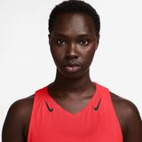 Nike AeroSwift Dri-FIT ADV hardloopsinglet voor dames - Rood