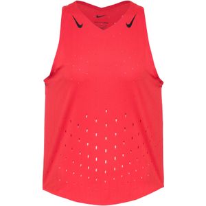 Nike Tanktop AeroSwift - Kleur: Rood