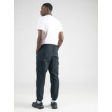 Nike - Club Woven - Cargo Broek - Zwart - 100% Nylon, Elastische Tailleband met Trekkoord