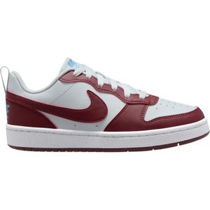 Nike - Court Borough Low 2 - Sneakers - Zwart - Klassieke Veters