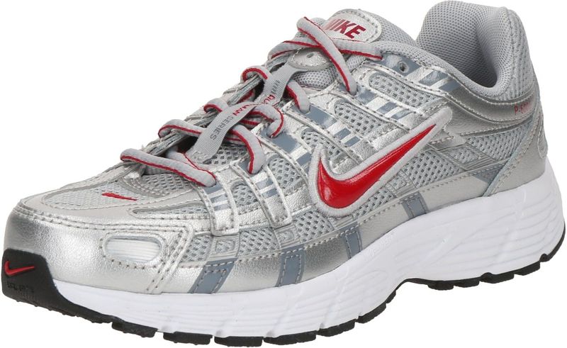 Nike P-6000 Unisex Schoenen - Zilver - Maat: 39 - Mesh/Synthetisch - Foot Locker