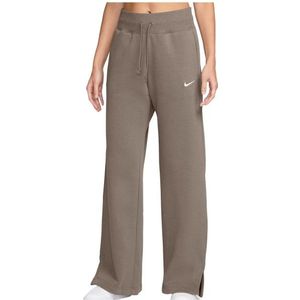 Nike - DQ5615-233 - Trainingsbroek - Mintbruin - Hoge Tailleband - Brede Pijpen