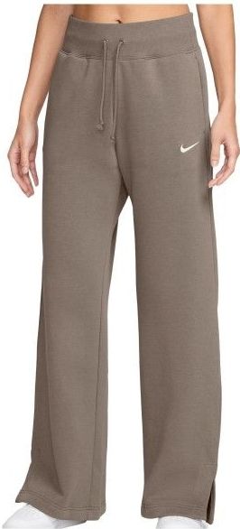 Nike - DQ5615-233 - Trainingsbroek - Mintbruin - Hoge Tailleband - Brede Pijpen