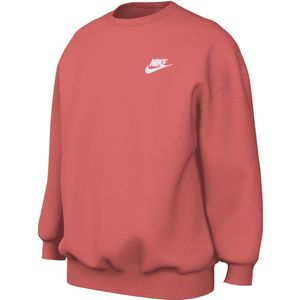 Nike Sportswear Club Fleece oversized sweatshirt voor kids - Oranje