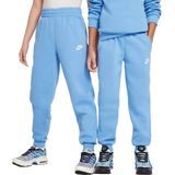 Nike - Club - Joggingbroek - Blauw - 80% Katoen/20% Polyester