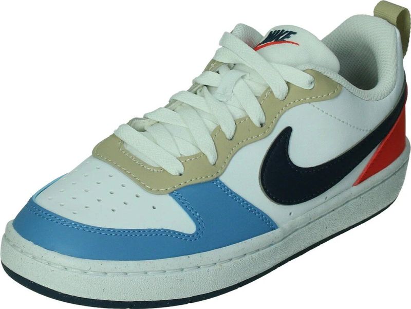 Nike Court Borough Low Recraft - Sneakers voor Kinderen - Kleur Wit