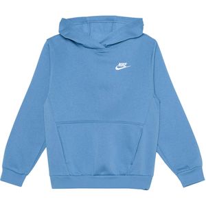 Nike Sportswear Club Fleece Hoodie - Blue Beyond/White voor Kinderen