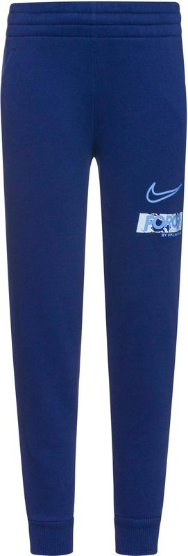 Nike - Erling Haaland Club - Joggingbroek - Blauw - Katoen Jersey