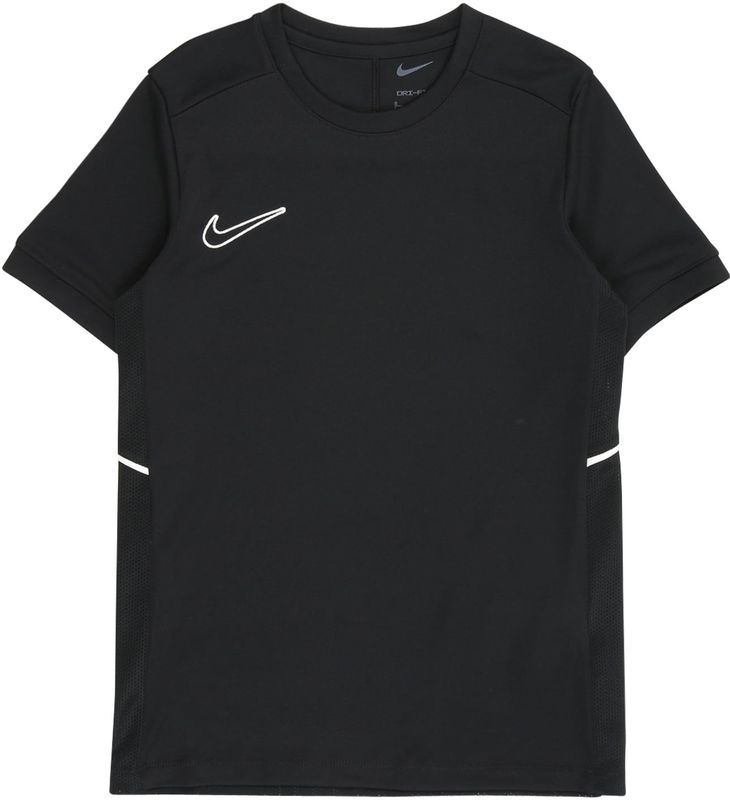 Nike - Academy 25 - T-shirt - Zwart/Wit - Dri-FIT Materiaal