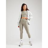 Nike - Pro Dri-FIT Crop Short Sleeve Top - Light Army - Dames