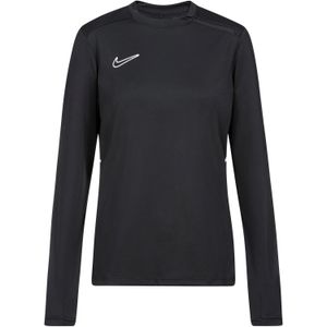 Nike Academy Dri-FIT voetbaltop met ronde hals en lange mouwen voor dames - Zwart