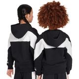 Nike - Air Fleece Hoodie - Zwart - Voor Kinderen