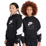 Nike - Air Fleece Hoodie - Zwart - Voor Kinderen