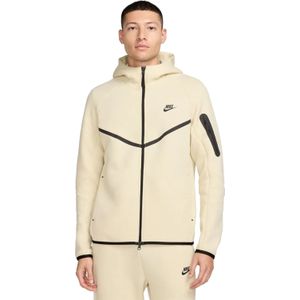 Nike Tech Fleece Full Zip Hoodie, Light Khaki