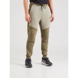 Nike - Tech Fleece - Joggingbroek - Olijfgroen Grijs Zwart