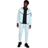 Nike - Tech Fleece - Vest - Lichtblauw - Zwart - Katoen/POLYESTER