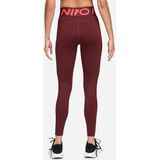 Nike - Pro Sculpt High-waist Dames Tight - Tights - Rood -