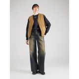 Nike - Phoenix Fleece - Damesoversized Sweatshirt - Navy Melange