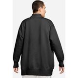 Nike - Sportswear Phoenix Fleece - Sweatshirt - Zwart - 80% Katoen, 20% Polyester