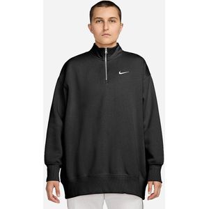 Nike - Sportswear Phoenix Fleece - Sweatshirt - Zwart - 80% Katoen, 20% Polyester