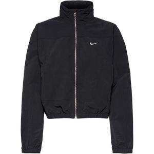 Nike - Sportswear Everything Wovens - Damesjack - Zwart - Nylon - Oversized